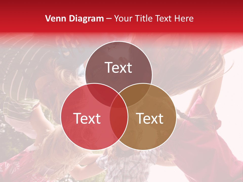 Lebensfroh Kopf Kind PowerPoint Template