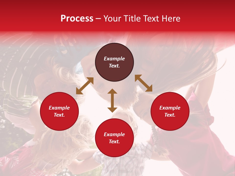 Lebensfroh Kopf Kind PowerPoint Template