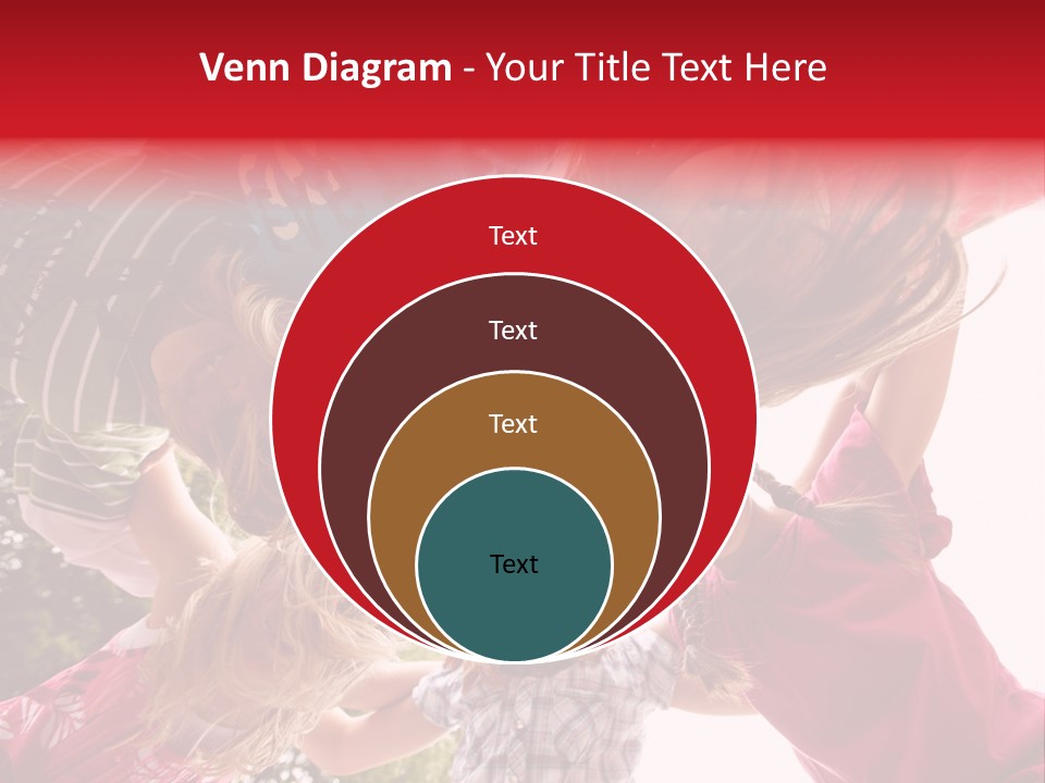 Lebensfroh Kopf Kind PowerPoint Template