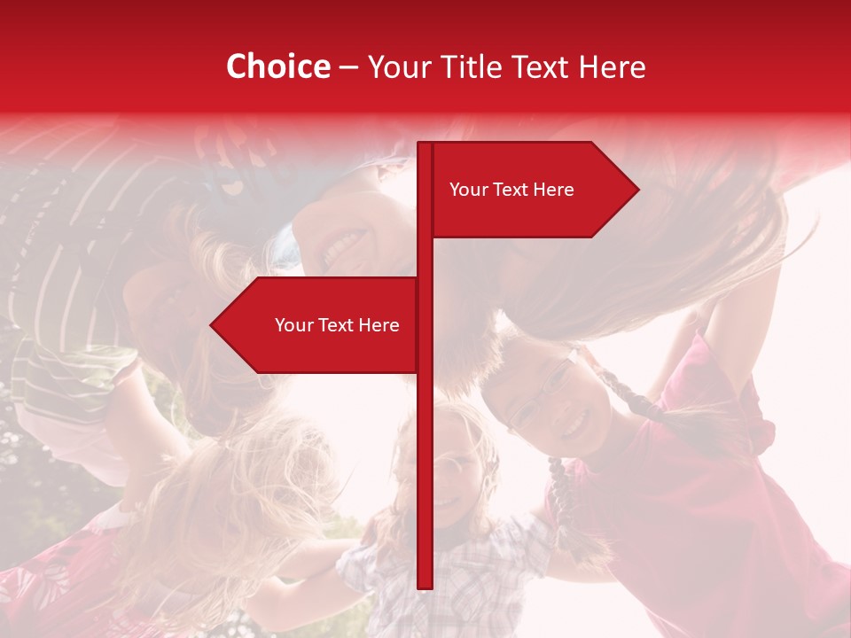 Lebensfroh Kopf Kind PowerPoint Template