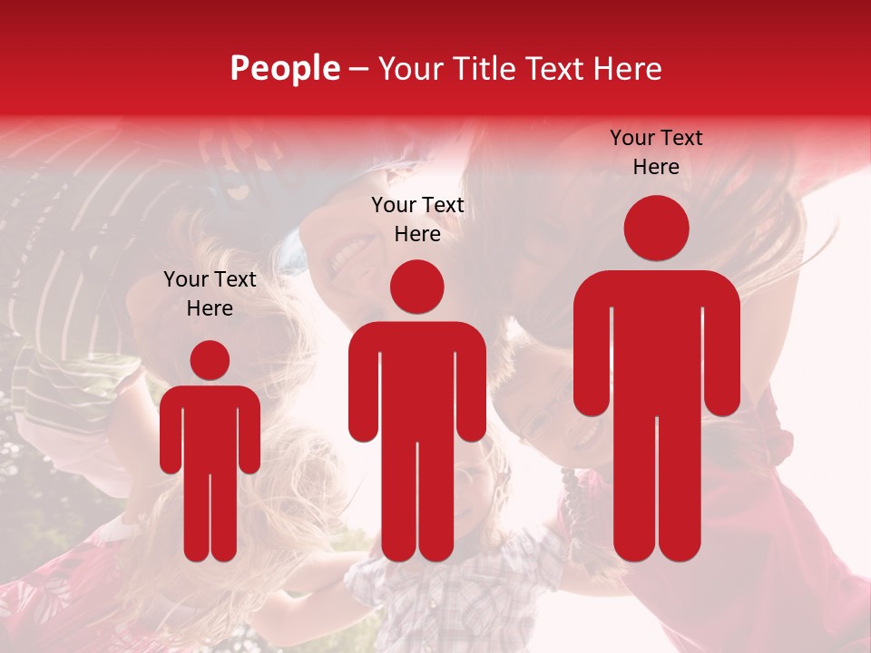 Lebensfroh Kopf Kind PowerPoint Template