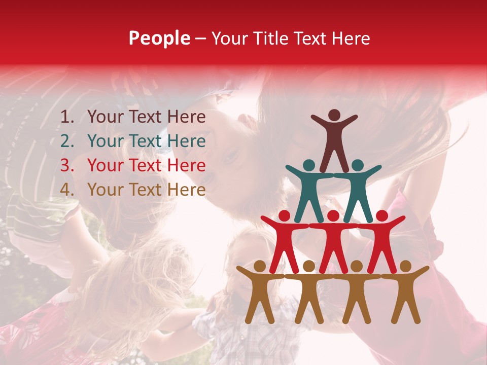 Lebensfroh Kopf Kind PowerPoint Template