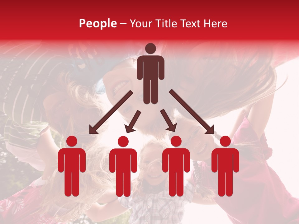 Lebensfroh Kopf Kind PowerPoint Template