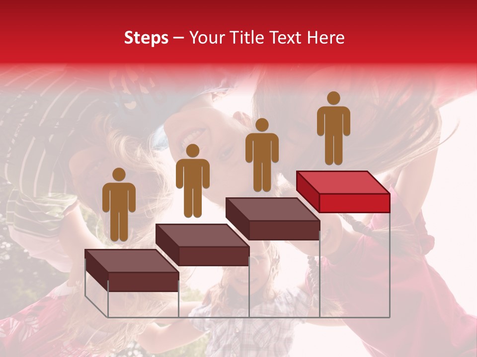 Lebensfroh Kopf Kind PowerPoint Template