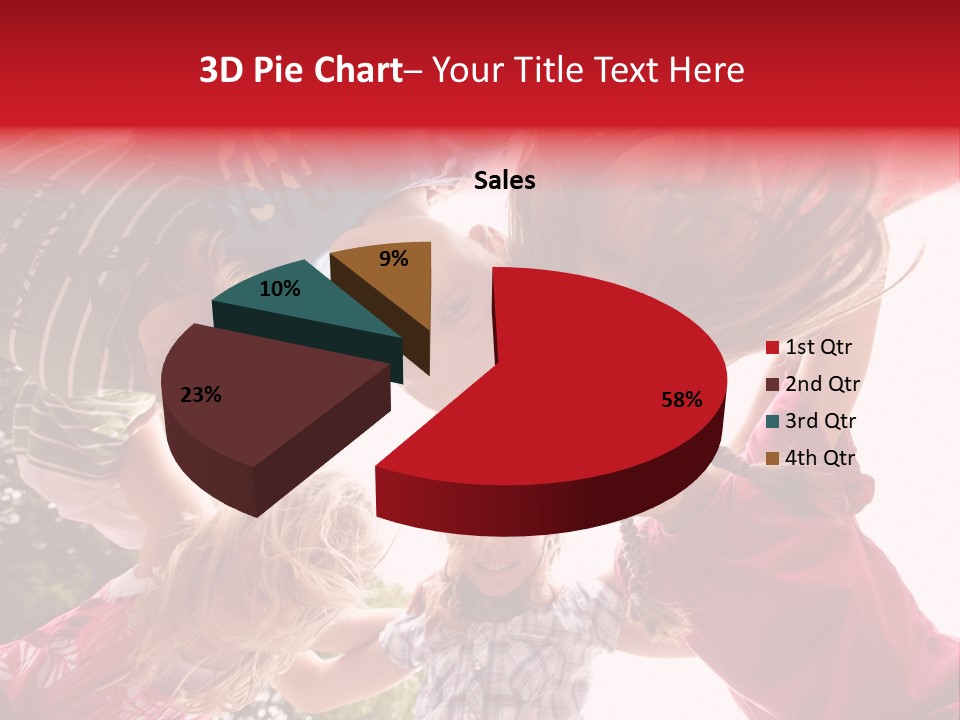 Lebensfroh Kopf Kind PowerPoint Template