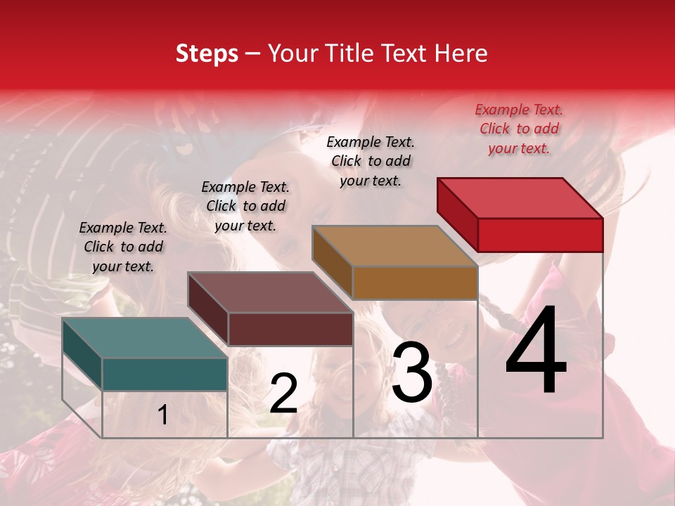 Lebensfroh Kopf Kind PowerPoint Template