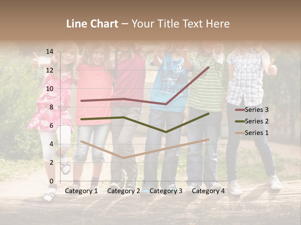 Schulfreunde Baum Grundschule PowerPoint Template