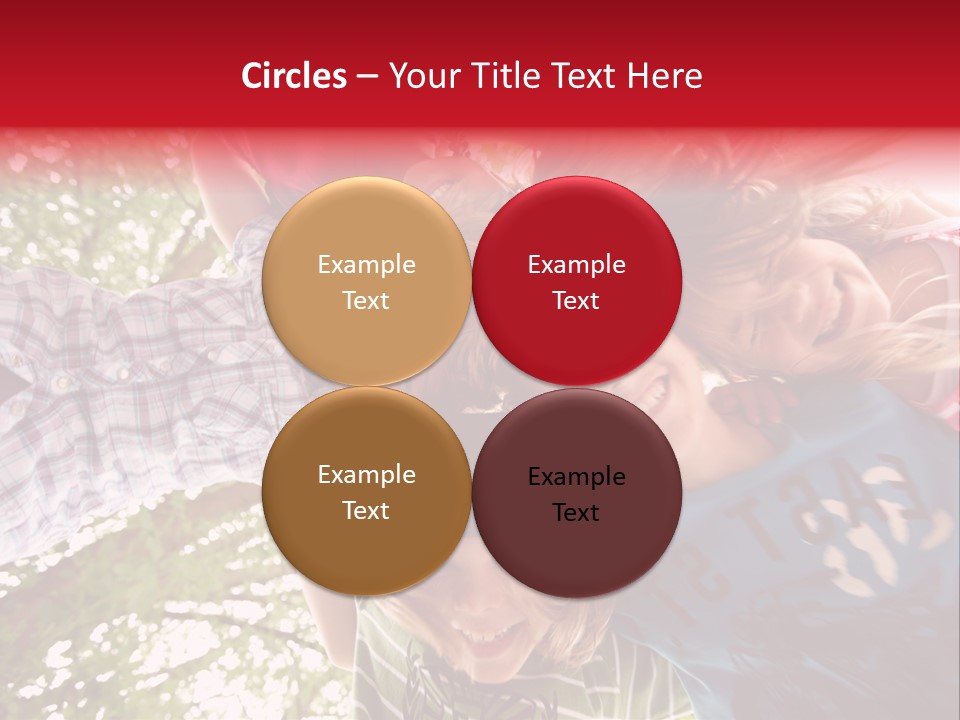 Vertrauen Schulfreunde Spa PowerPoint Template