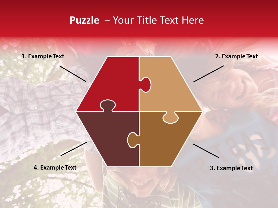 Vertrauen Schulfreunde Spa PowerPoint Template