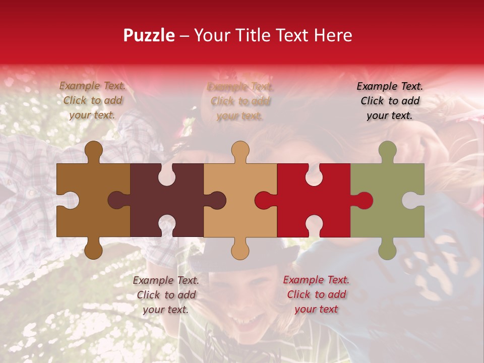 Vertrauen Schulfreunde Spa PowerPoint Template