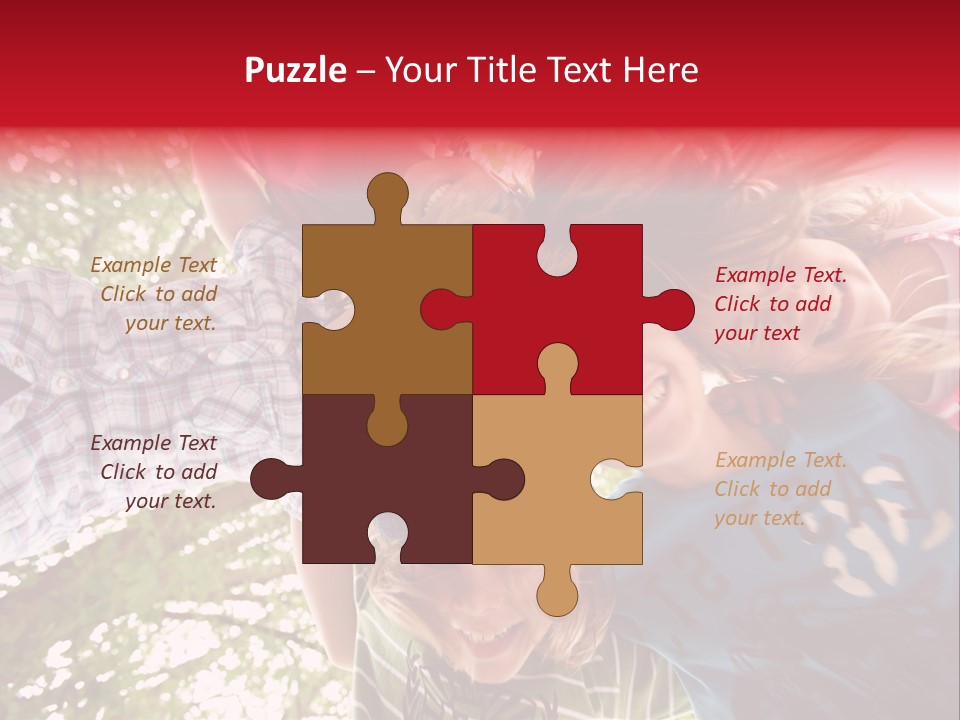 Vertrauen Schulfreunde Spa PowerPoint Template