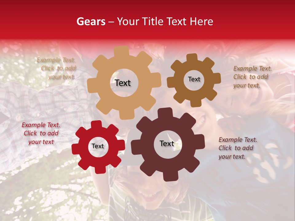 Vertrauen Schulfreunde Spa PowerPoint Template