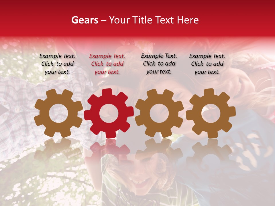 Vertrauen Schulfreunde Spa PowerPoint Template