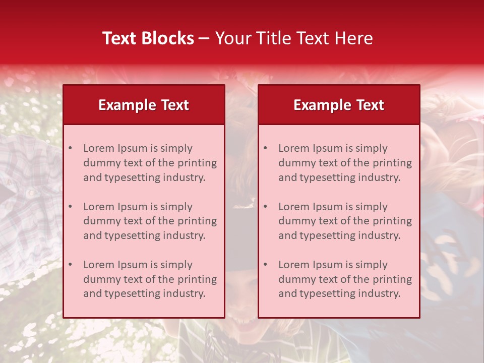 Vertrauen Schulfreunde Spa PowerPoint Template