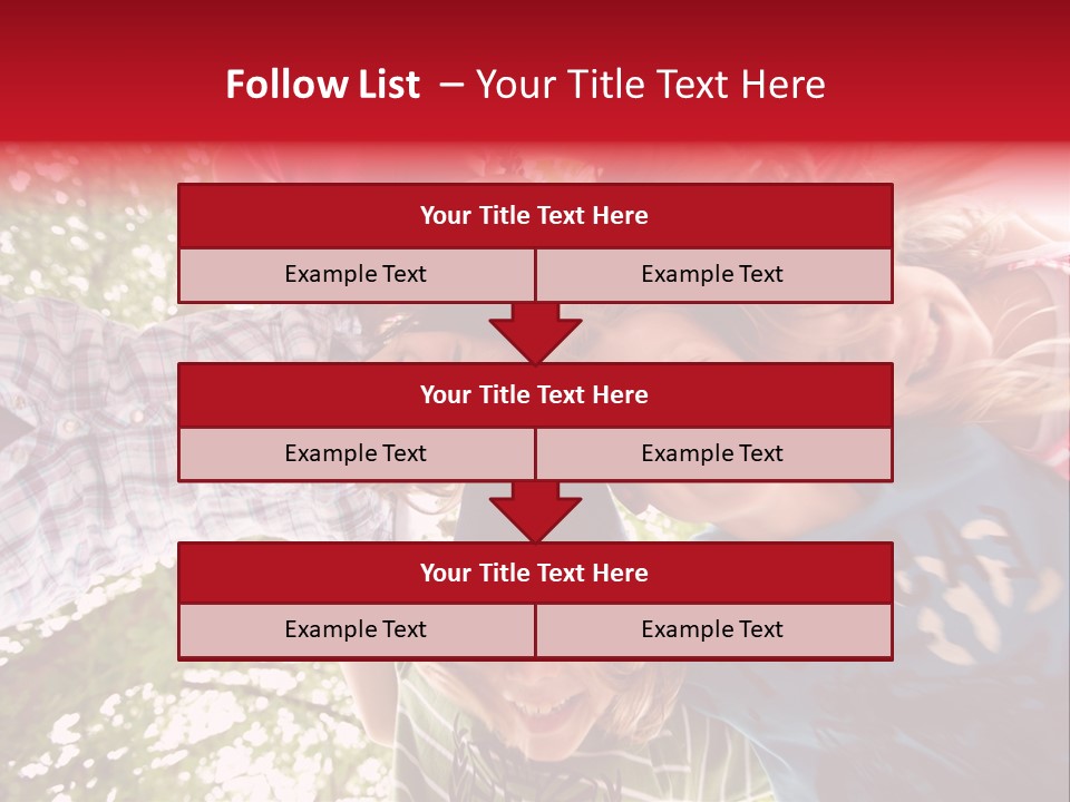 Vertrauen Schulfreunde Spa PowerPoint Template