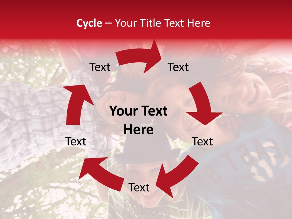 Vertrauen Schulfreunde Spa PowerPoint Template