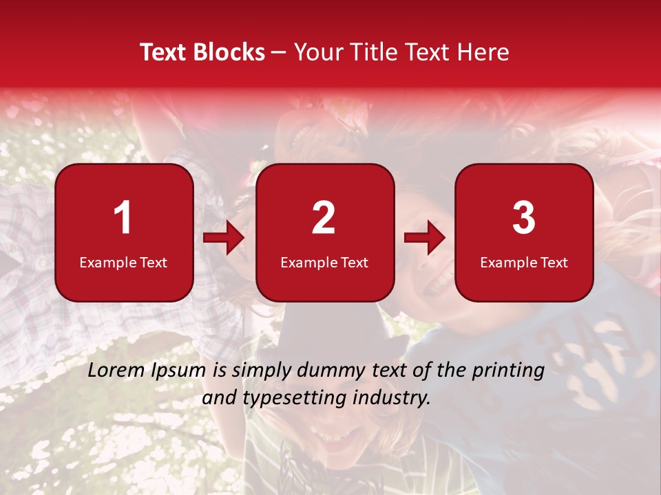 Vertrauen Schulfreunde Spa PowerPoint Template