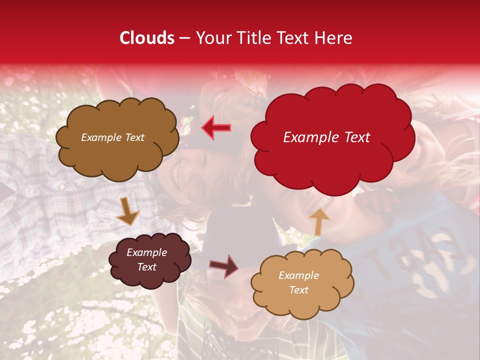 Vertrauen Schulfreunde Spa PowerPoint Template