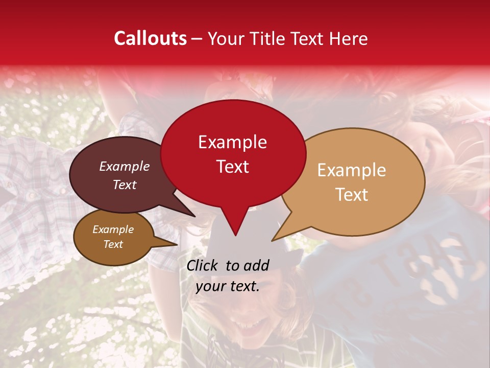 Vertrauen Schulfreunde Spa PowerPoint Template