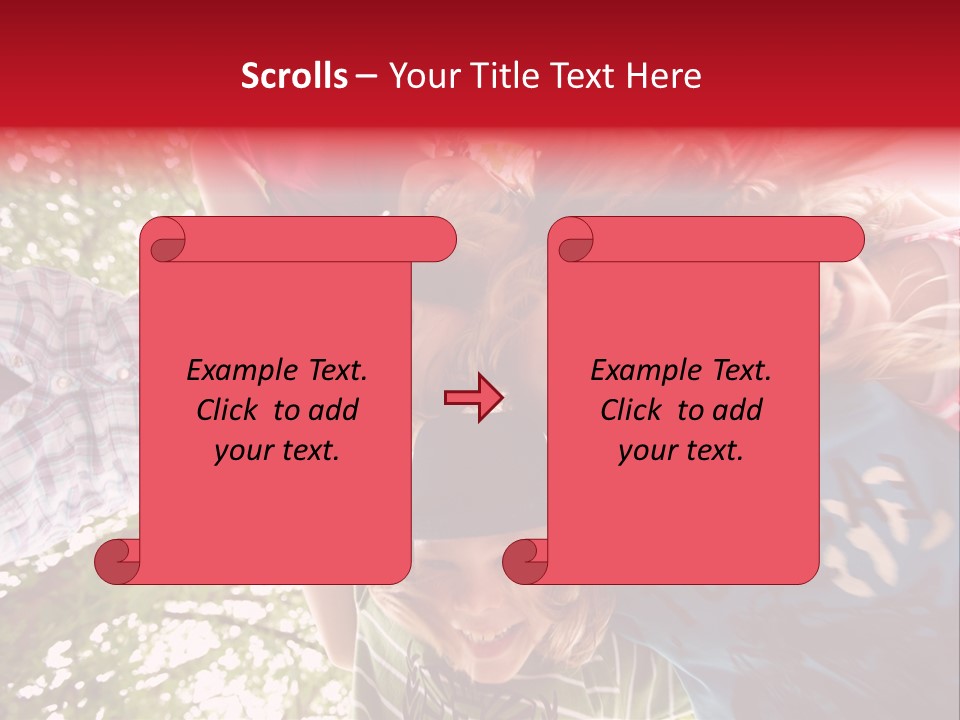 Vertrauen Schulfreunde Spa PowerPoint Template