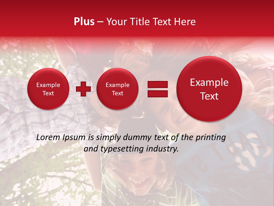 Vertrauen Schulfreunde Spa PowerPoint Template