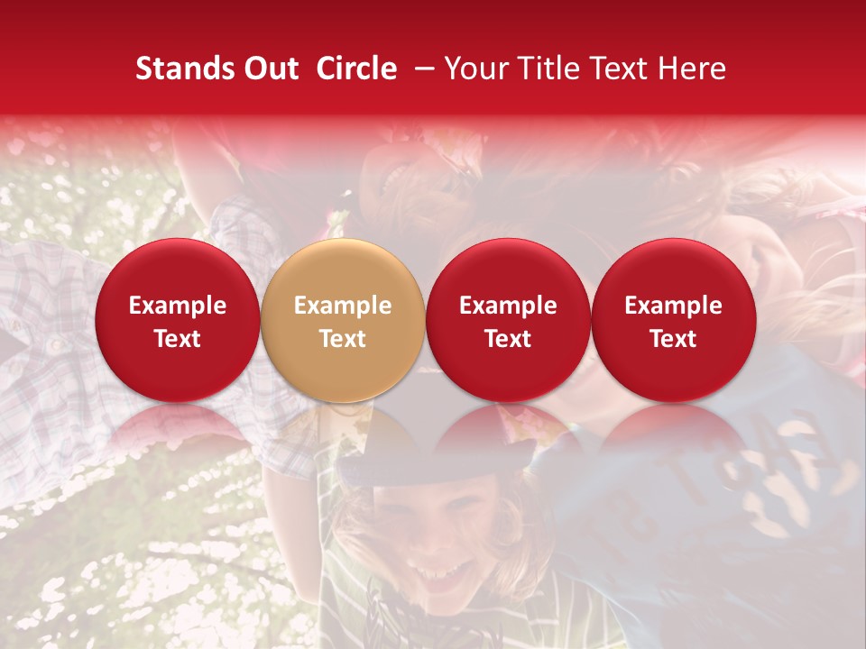 Vertrauen Schulfreunde Spa PowerPoint Template