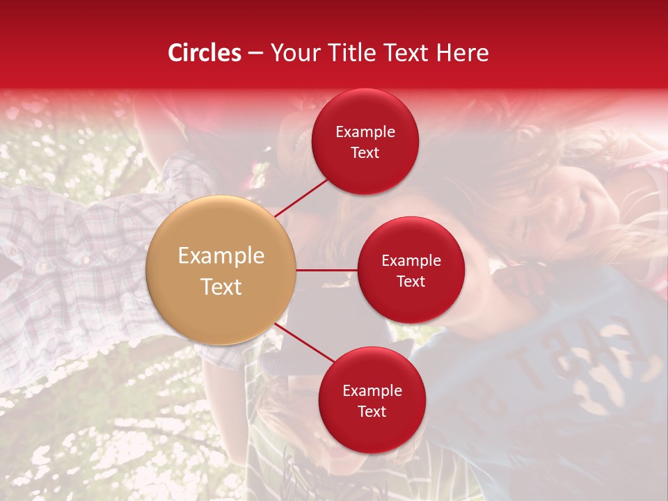 Vertrauen Schulfreunde Spa PowerPoint Template