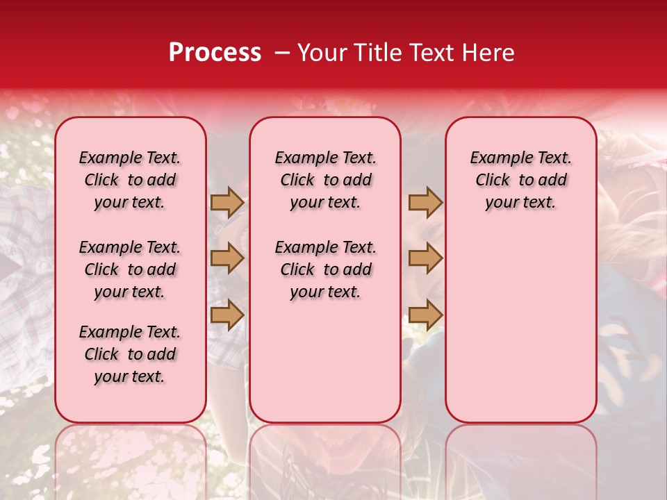 Vertrauen Schulfreunde Spa PowerPoint Template