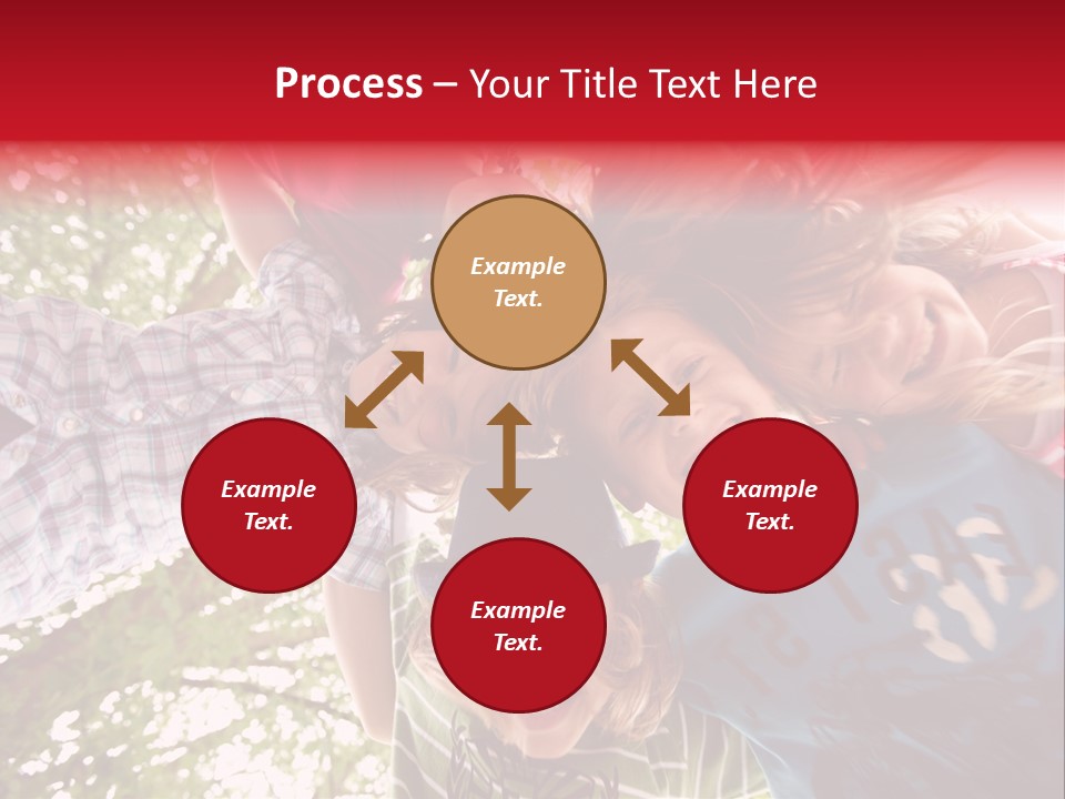 Vertrauen Schulfreunde Spa PowerPoint Template