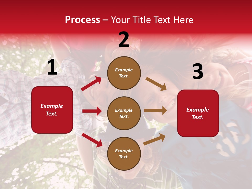 Vertrauen Schulfreunde Spa PowerPoint Template