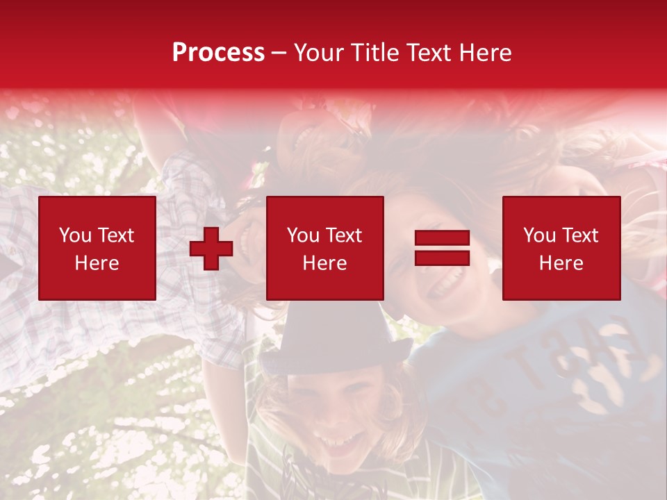 Vertrauen Schulfreunde Spa PowerPoint Template