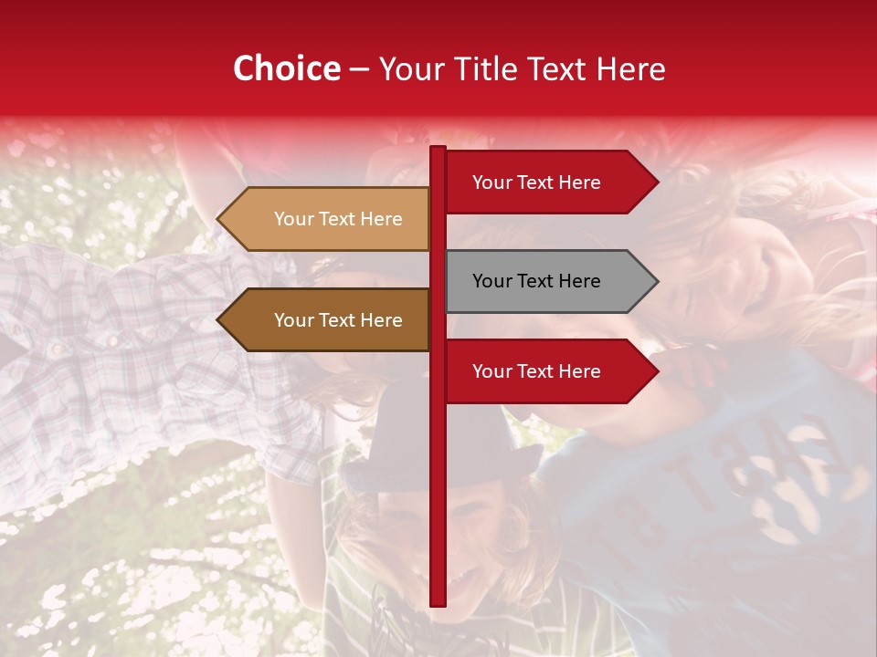 Vertrauen Schulfreunde Spa PowerPoint Template