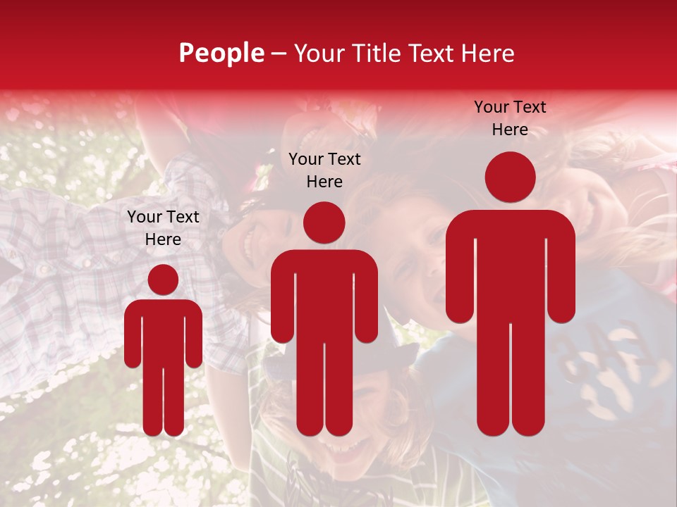 Vertrauen Schulfreunde Spa PowerPoint Template