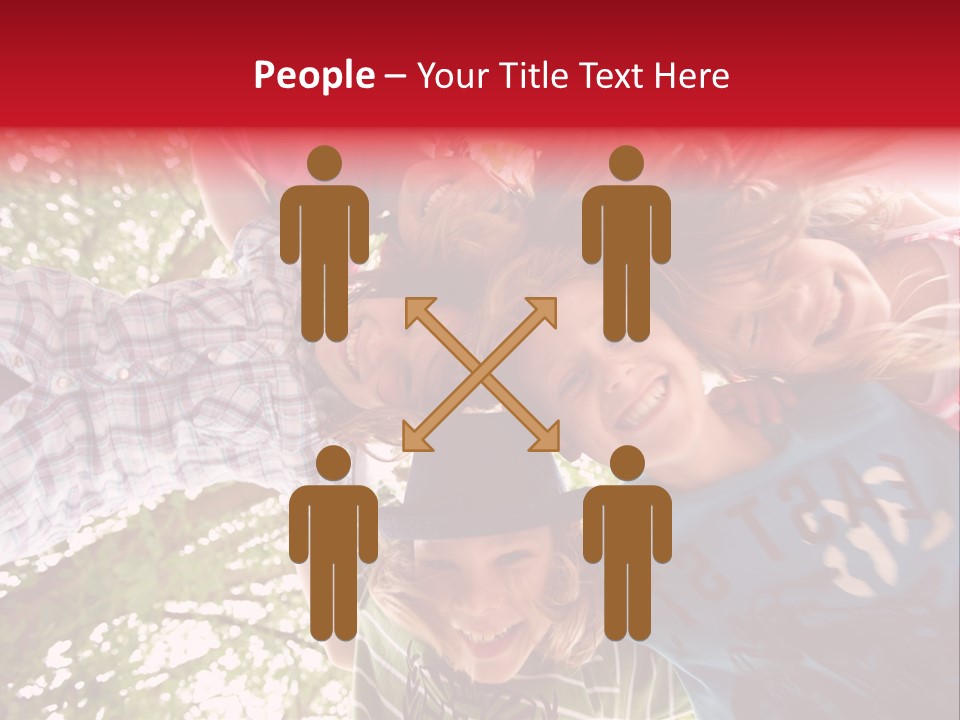 Vertrauen Schulfreunde Spa PowerPoint Template