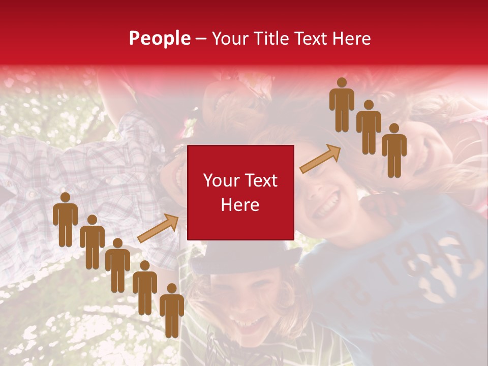 Vertrauen Schulfreunde Spa PowerPoint Template