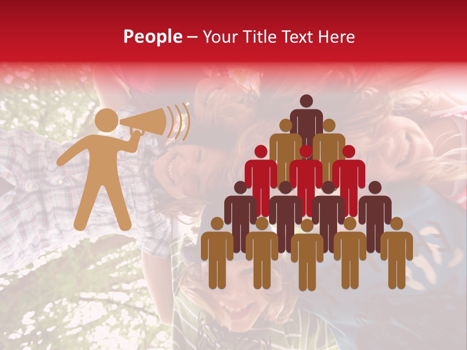 Vertrauen Schulfreunde Spa PowerPoint Template