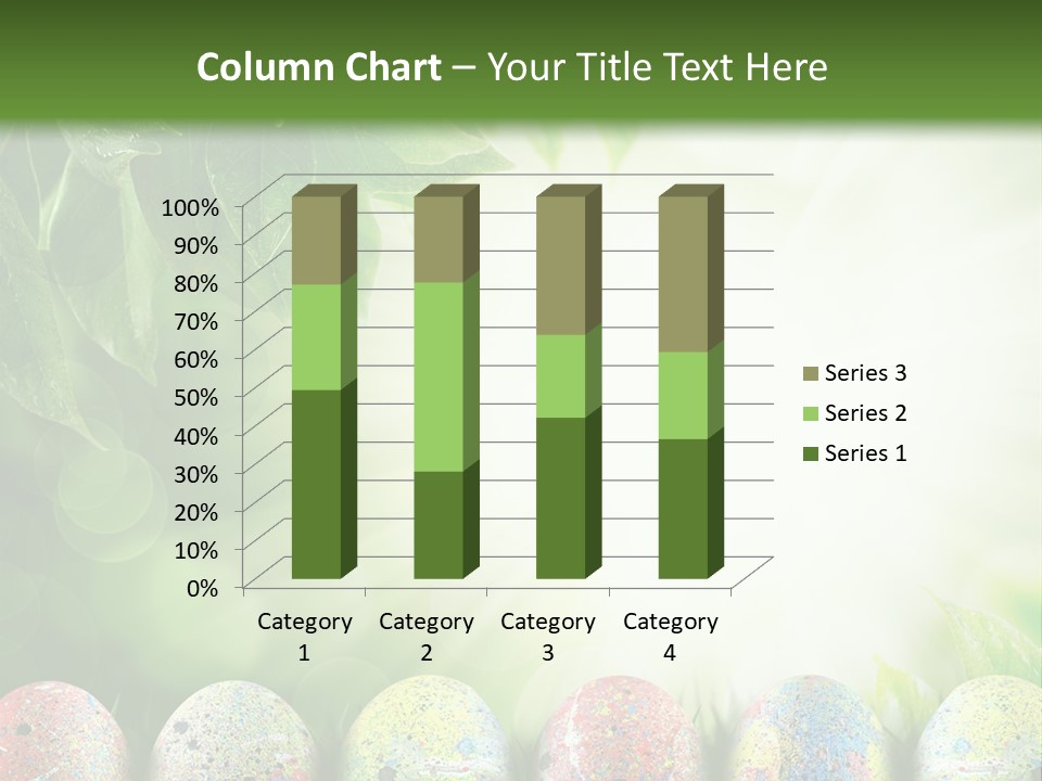 Background Easter Sunlight Rays PowerPoint Template