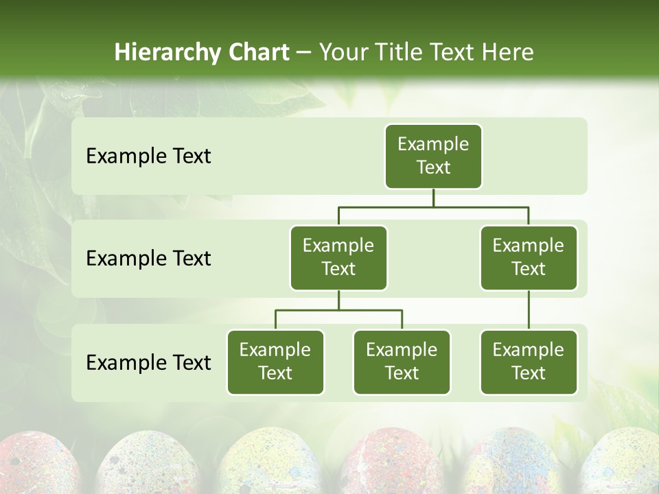 Background Easter Sunlight Rays PowerPoint Template