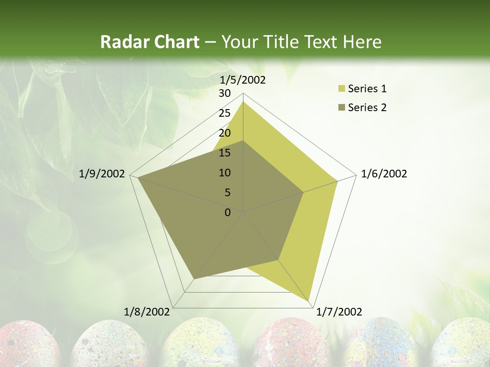 Background Easter Sunlight Rays PowerPoint Template