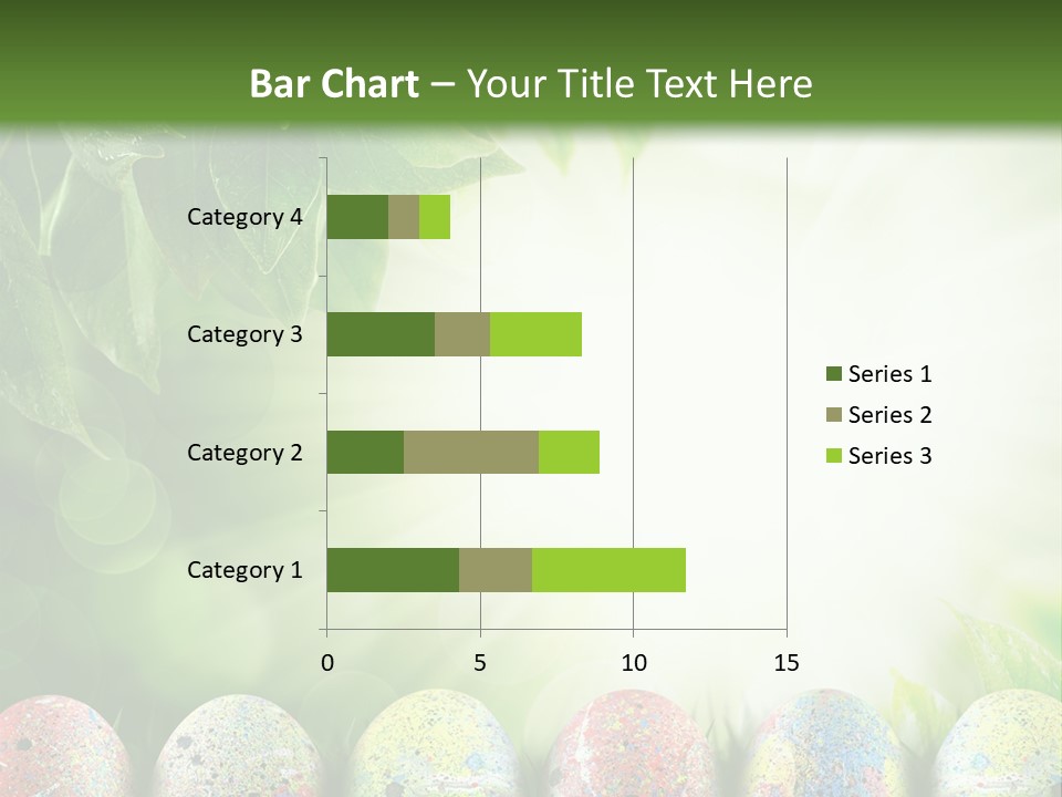 Background Easter Sunlight Rays PowerPoint Template