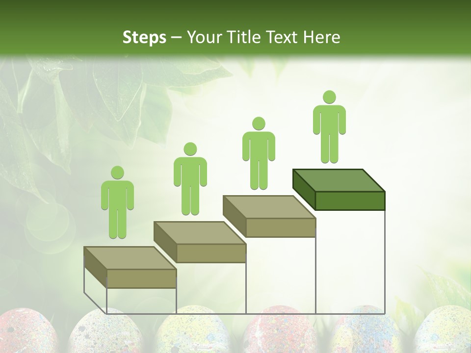 Background Easter Sunlight Rays PowerPoint Template