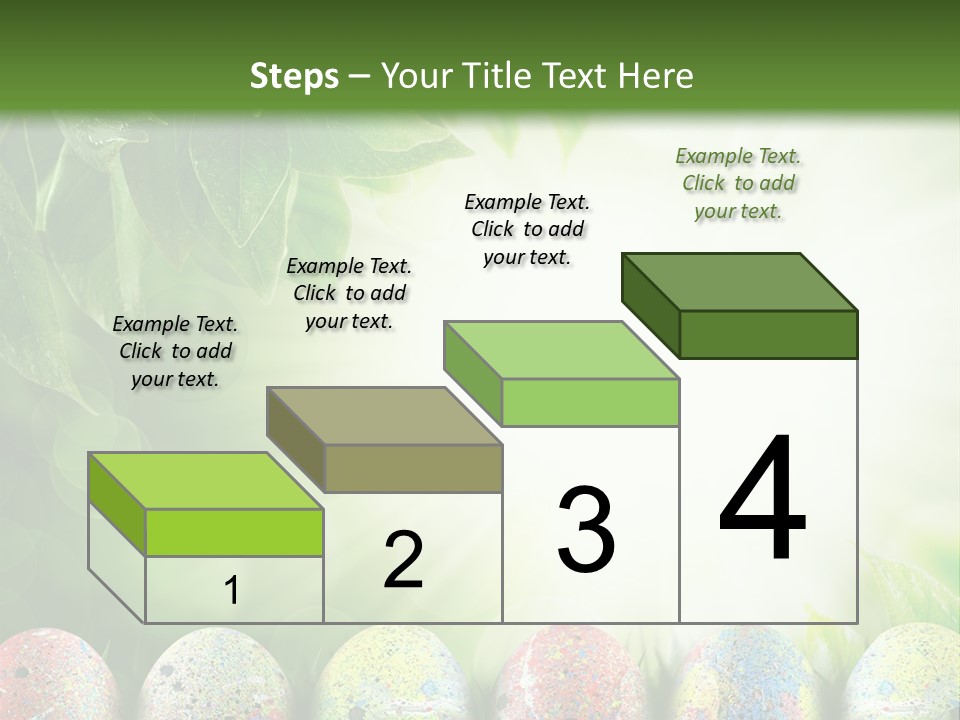 Background Easter Sunlight Rays PowerPoint Template