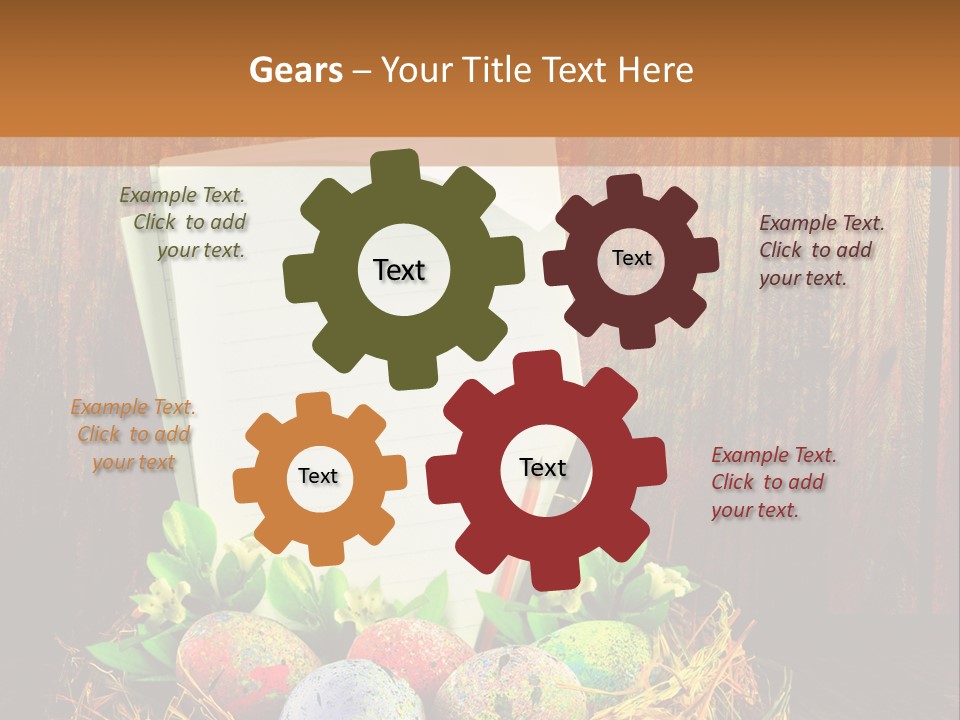 Celebratory Nature Clear PowerPoint Template