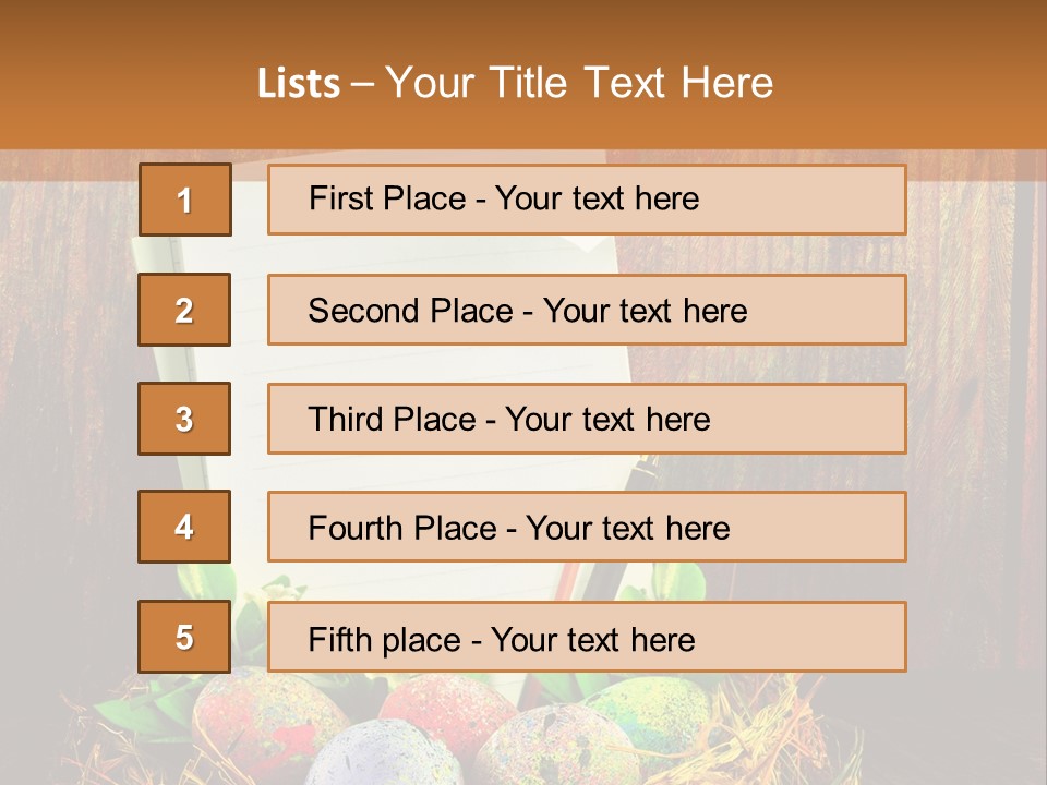 Celebratory Nature Clear PowerPoint Template