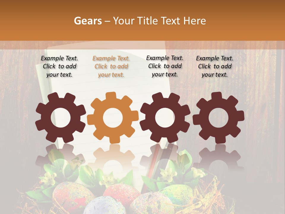 Celebratory Nature Clear PowerPoint Template