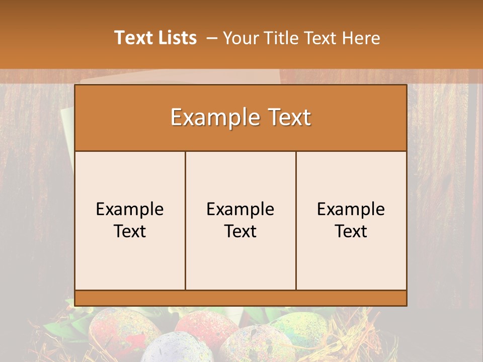 Celebratory Nature Clear PowerPoint Template