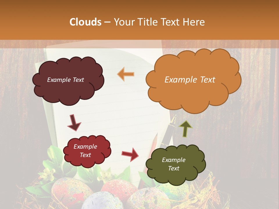 Celebratory Nature Clear PowerPoint Template