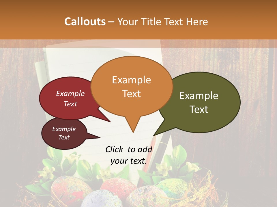 Celebratory Nature Clear PowerPoint Template