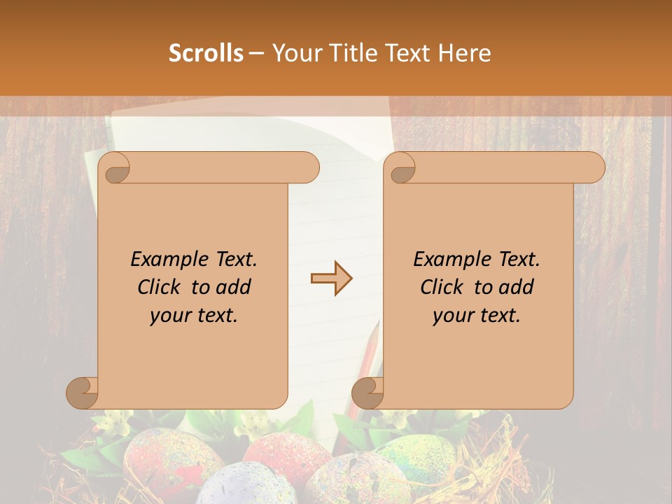 Celebratory Nature Clear PowerPoint Template