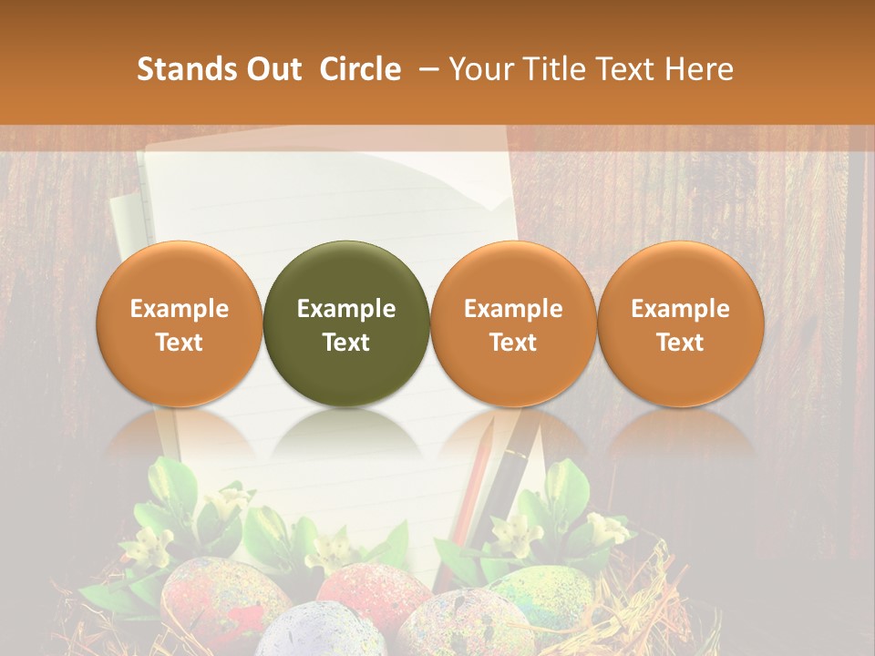 Celebratory Nature Clear PowerPoint Template